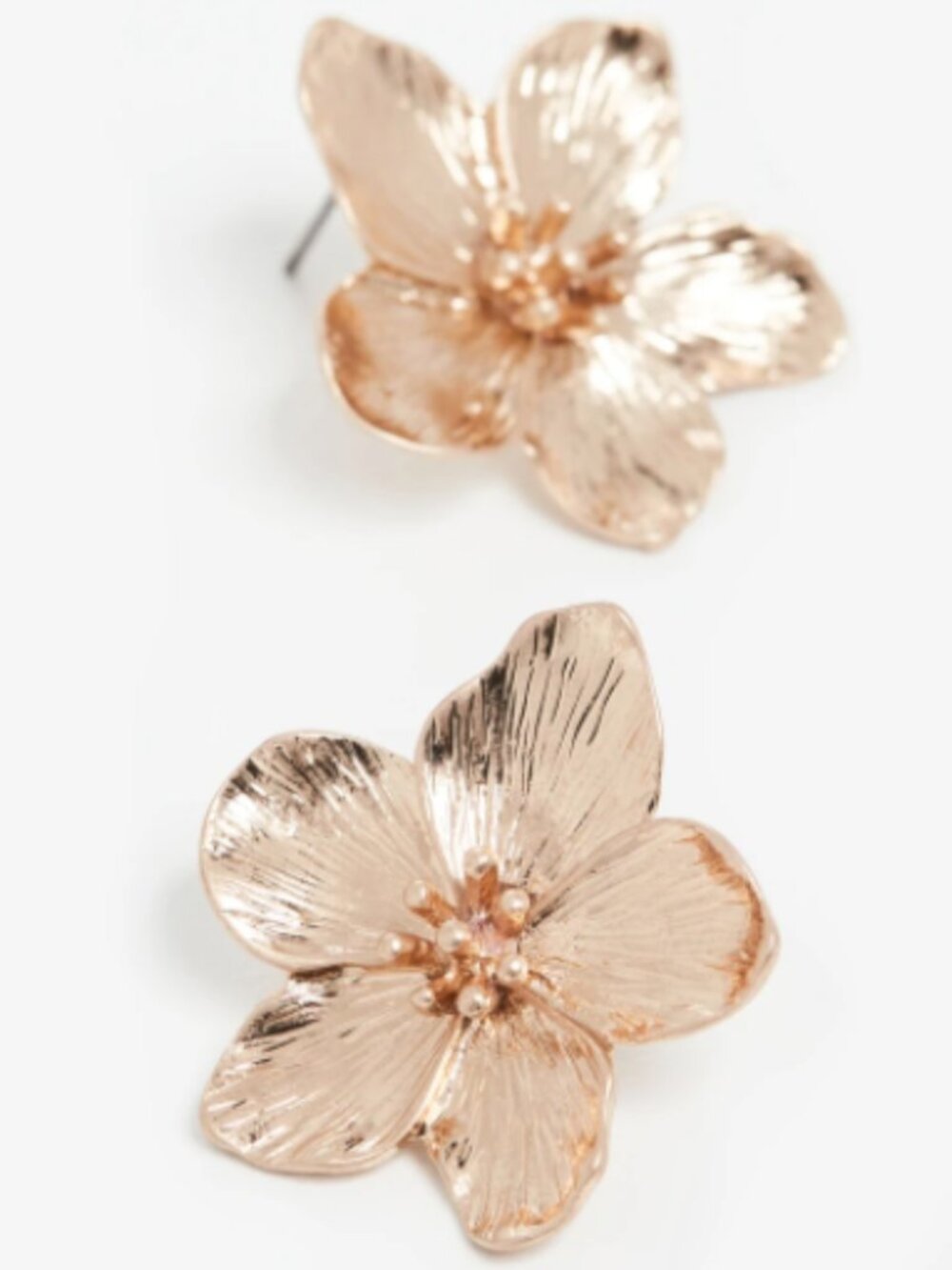 New Anthropologie Shashi Ophelia Flower Earrings